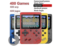 Console De Videogame Portátil Retrô De 8 Bits 400 Em 1, Reprodutor De Jogos Portátil, Minijogo De Arcade Ly Ebike