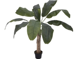 Planta Artificial EUROPALMS Banana (Verde - 100 cm)