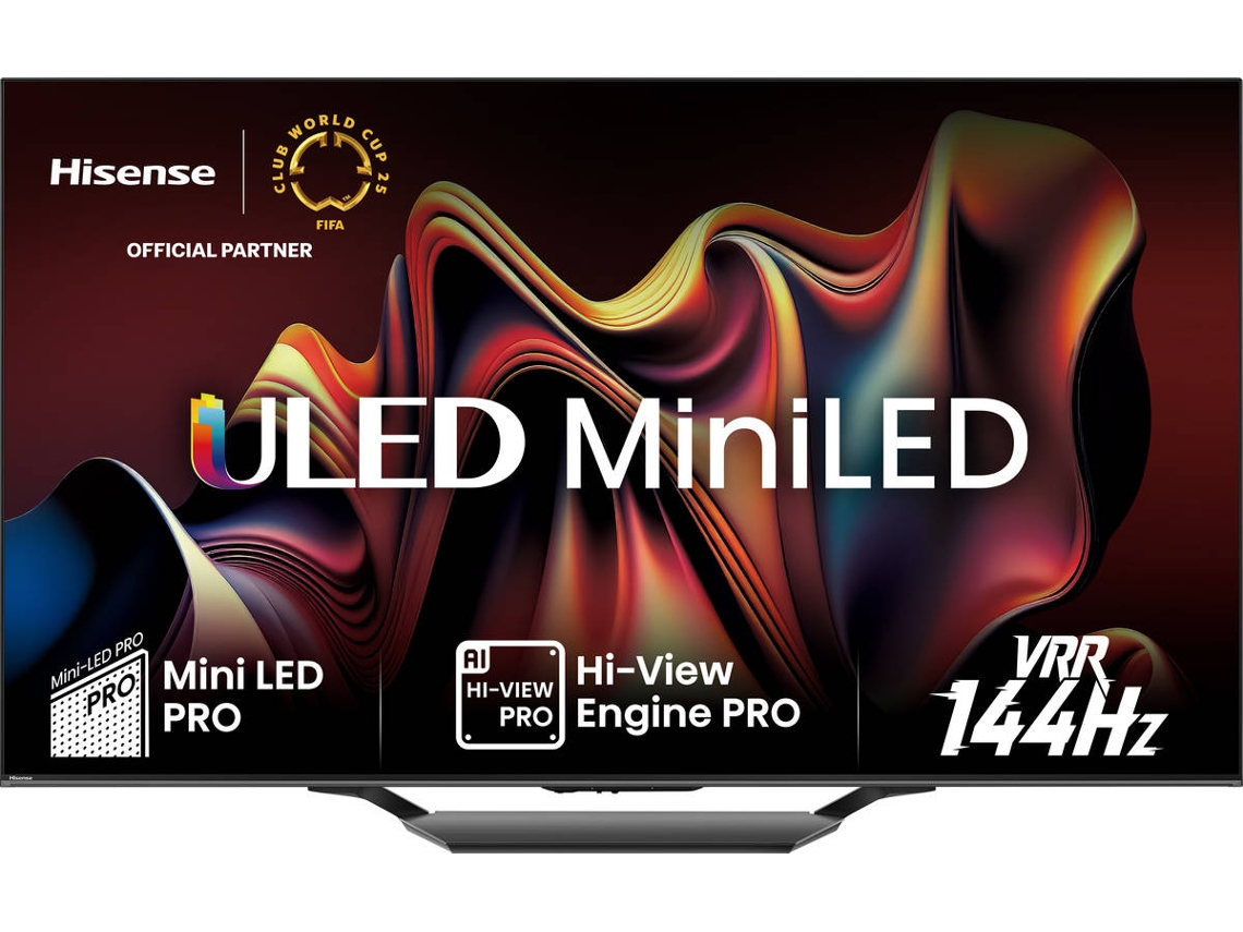 TV HISENSE 75U7NQ (ULED MiniLED - 75'' - 189 cm - 4K Ultra HD - Smart TV)