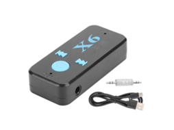 Receptor Bluetooth 5.0 Sem Fio Para Carro Com Leitor De Cartão De Memória E Entrada De 3,5 Mm Aquaforge