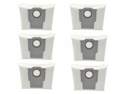 Acessórios Para Lixeira, Sacos Aspirador De Pó Roborock Q7 T8 S7 Maxv Ultra/q7 Max Tuotuo (6 Unidades)