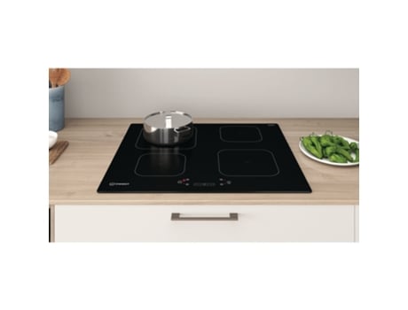 Placa de Indução INDESIT Is 83Q60 Ne Hobs (Elétrico - 59 Cm - Preto)