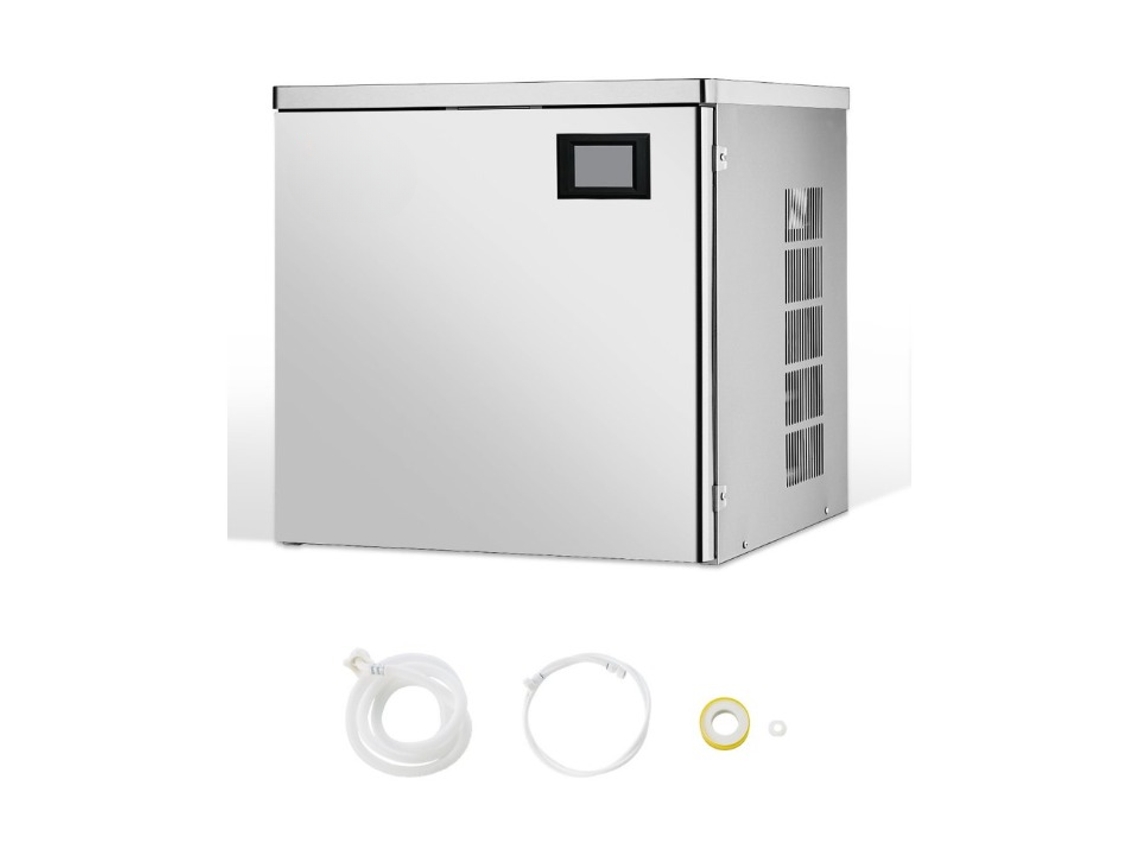 Cabeça De Máquina De Gelo Industrial 204kg/dia Em Aço Inox Para Comércio Tekmaquinas