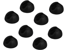 Uonlytech Conjunto De 8-protetores Pés Mesa Em Formato Grampo Cabelo Com Design Meia Esfera Pvc Antiderrapante