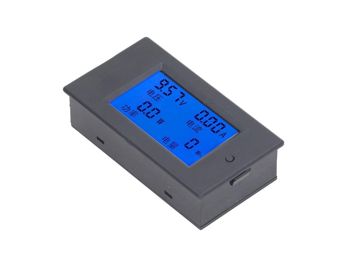 Medidor De Bateria Divisor 100a Incluído Material Abs 5 A 100v 5m)
