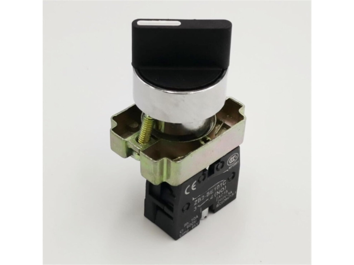 Seletor De 2 Posições Não Mantido Xb2bd21c 400v 6