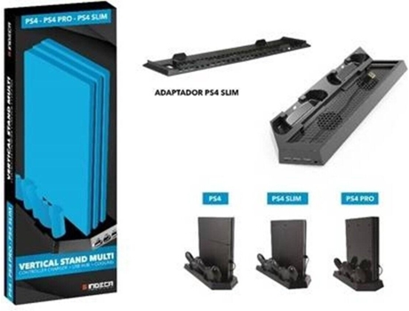 Suporte + Carregador INDECA para Comandos PS4