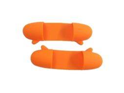 Par De Mini Clipes De Dedo De Silicone Com Isolamento Térmico Para Tigela, Prato E Elétrico Nostalgia88