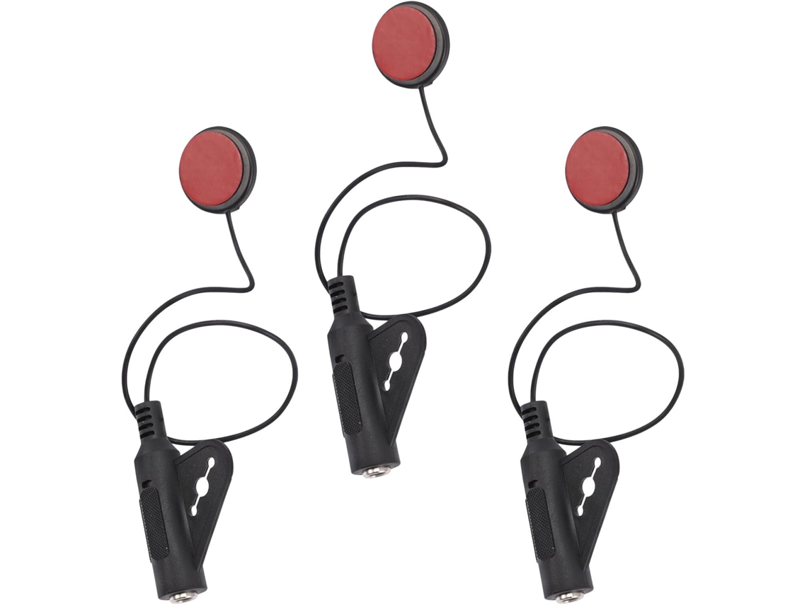 Kit Com 3 Captadores Piezoelétricos Autoadesivos Para Violão, Ukulele