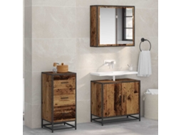 Vidaxl Buffet Madeira Antiga 35,5 X 35 X 76 Cm