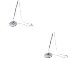 Conjunto De 2 Canetas Esferográficas Housoutil Em Metal Com Corrente E