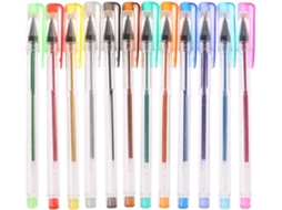1 Caneta Gel Com Clipe Colorido 0,5 Mm