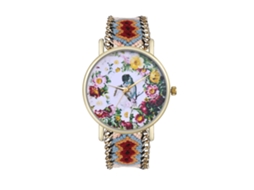 Reloj Casual Fashion Unisex De Cuarzo Con Correa De Lana Zhoulianfa