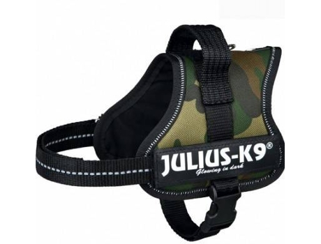 Peitoral para Cães  Ajustável e Refletor (Castanho - 40-53cm - XXS - Porte Médio)