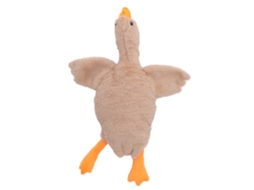 Primerox brinquedo de Pelúcia de Ganso Cute Macio Travesseiro Decorativo para Sofá Quarto Marrom 50cm