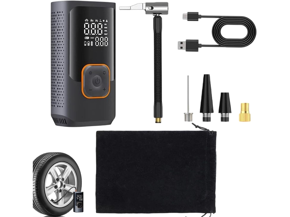 Compressor/bomba De Ar Portátil Para Carro