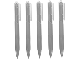 Conjunto De 5 Canetas Multifuncionais Com Escrita Suave Para Escola,