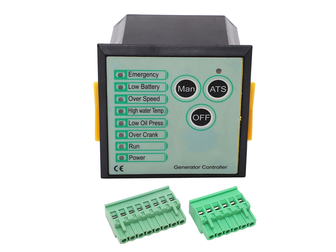 Controlador de Gerador Panel Automático Monitor 8 36v 2a Salida para Máquinas | S/MARCA