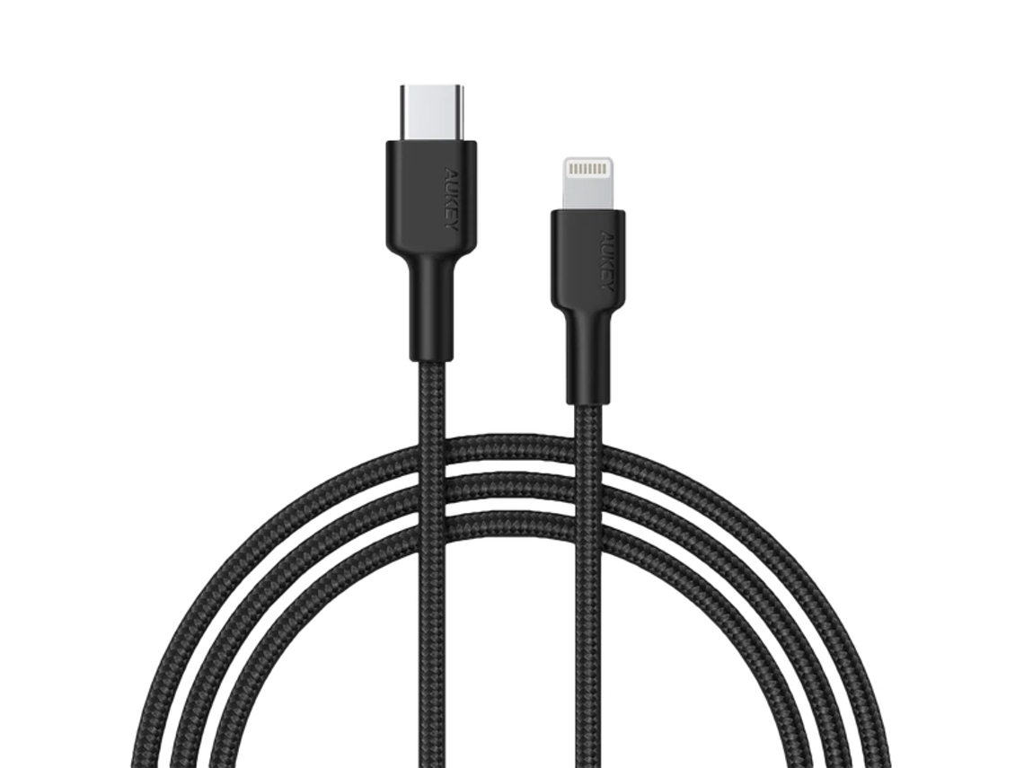 AUKEY Cb-Cl02 1,2 M Preto