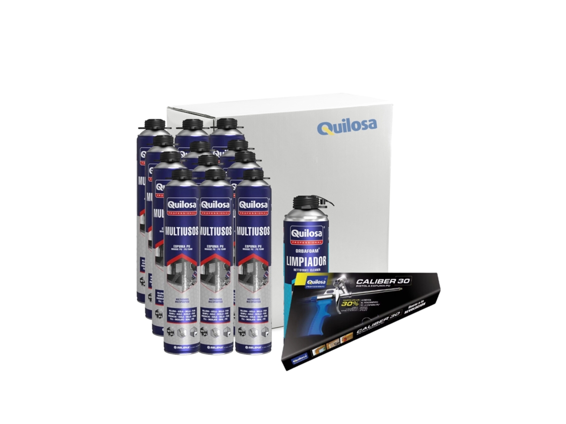 Kit 12 Peças Espuma Multiusos Orbafoam + Pistola De Pulverização + Produto De Limpeza
