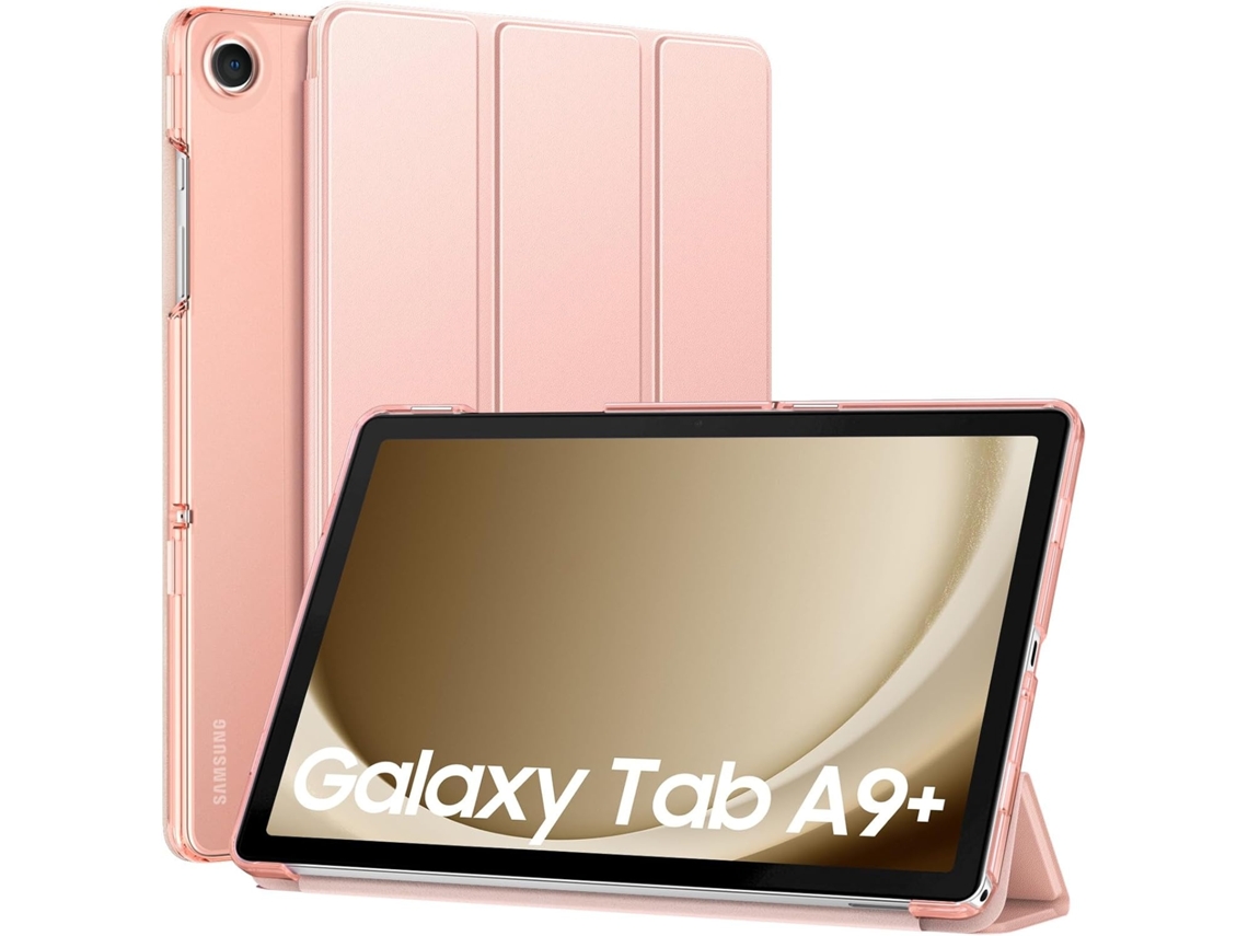 Lurelia Capa Protetora Para Galaxy Tab A9/a9 Plus De 11 Polegadas, Rosa