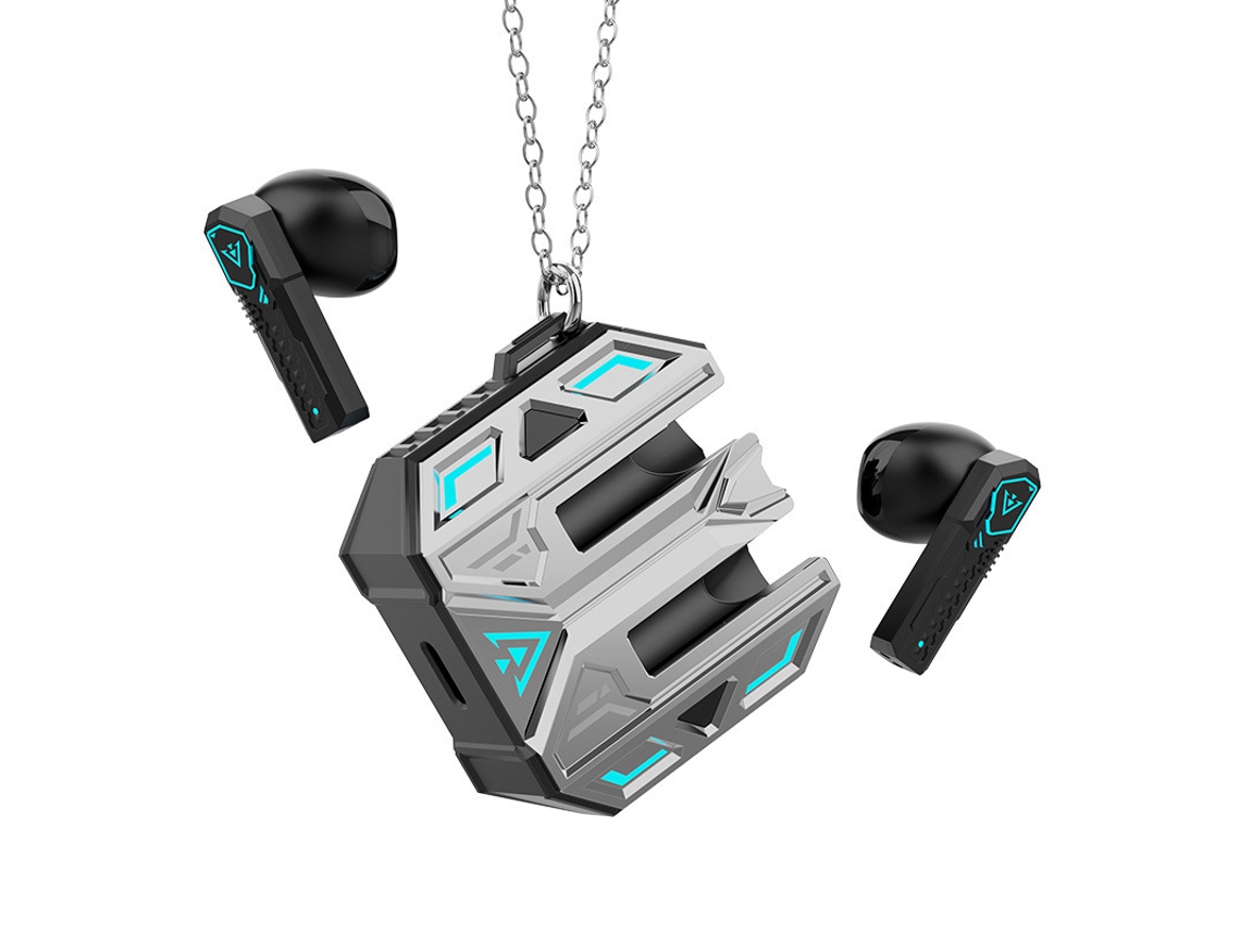 FONES DE OUVIDO SEM FIO BLUETOOTH X39 semi intra auriculares som hi fi cancelamento de ruído bateria longa duração jogos