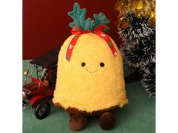 (boneca De Natal Com Sino 15 Cm) Brinquedo De Pelúcia, Almofada De Sofá