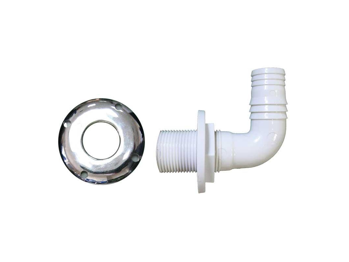 Nuova Rade Thru Hull Elbow 90 Degrees