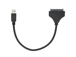 Adaptador Usb para Sata 6gbps com Led para Hdd Ssd 2.5 Polegadas Windows Linux os X Abs