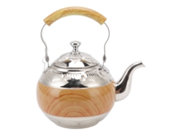 Eyf chaleira de Aço Inox 1l Resistente À Corrosão para Chá e Café Prata
