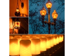 2026 bombilla Led de Efecto Llama Parpadeante Smd2835 Lâmpada Decorativa Criativa para Festa Natal Presente de Aniversário