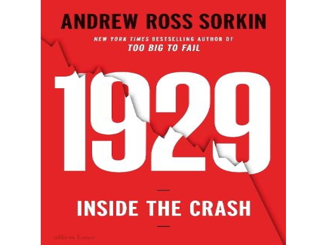 Livro 1929 The Inside Story of The Greatest Crash in Wall Street History de Andrew Ross Sorkin (Inglês)