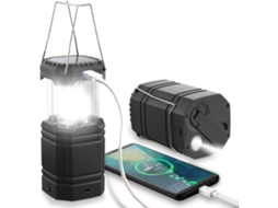 Lanterna Solar Portátil IP à prova D'água com iluminação Led para jardim AQUAFORGE