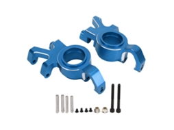Mali bloco de Direção Dianteiro Cnc de Liga de Alumínio para Carro Rc Traxxas 1/5 Par Azul