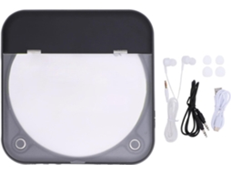 Leitor De Cd Portátil, Reprodutor De Música Recarregável Via Usb 5 3, Pequeno Leitor De Cd Para Reprodução R, Cd Rw, Mp3