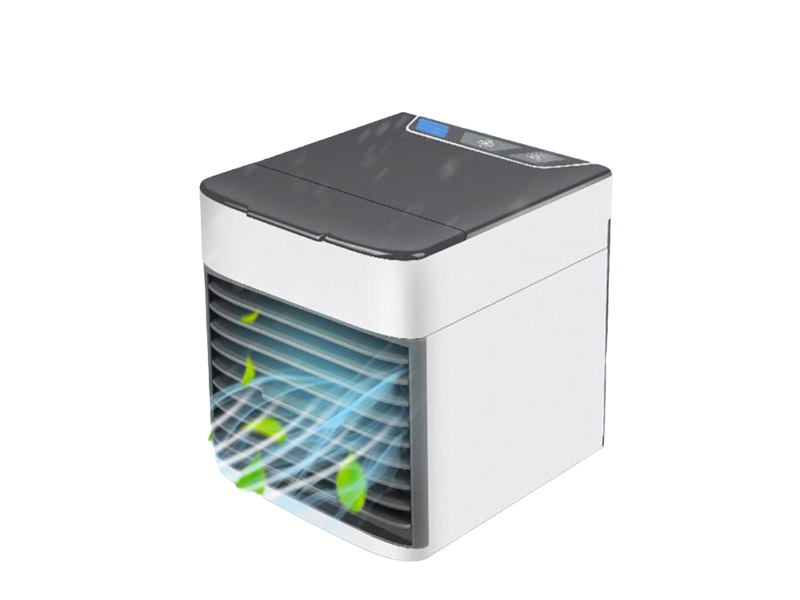 Laxiscreed Mini Fã Fresco Portátil Com Ventilador, Ar Condicionado, Nebulizador E Umidificador Para Casa