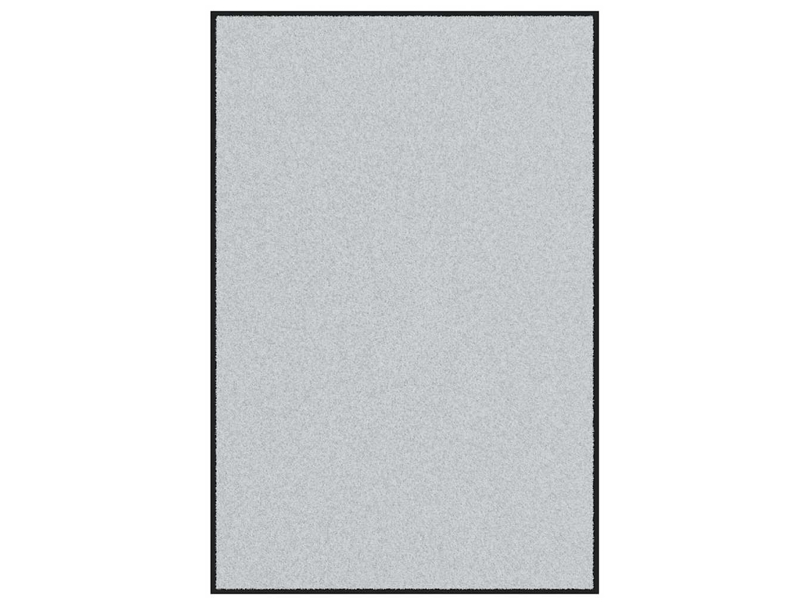 Tapete De Entrada Outros Cinza E Preto 120 X 180 Cm