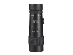 Telescópio 8 A 40 X 40 Zoom Monocular Portátil Para Acampamento Bestvite (preto)