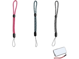 Pacote Com 6 Pulseiras Para Celular Em 3 Cores. Cordão Para Celular.