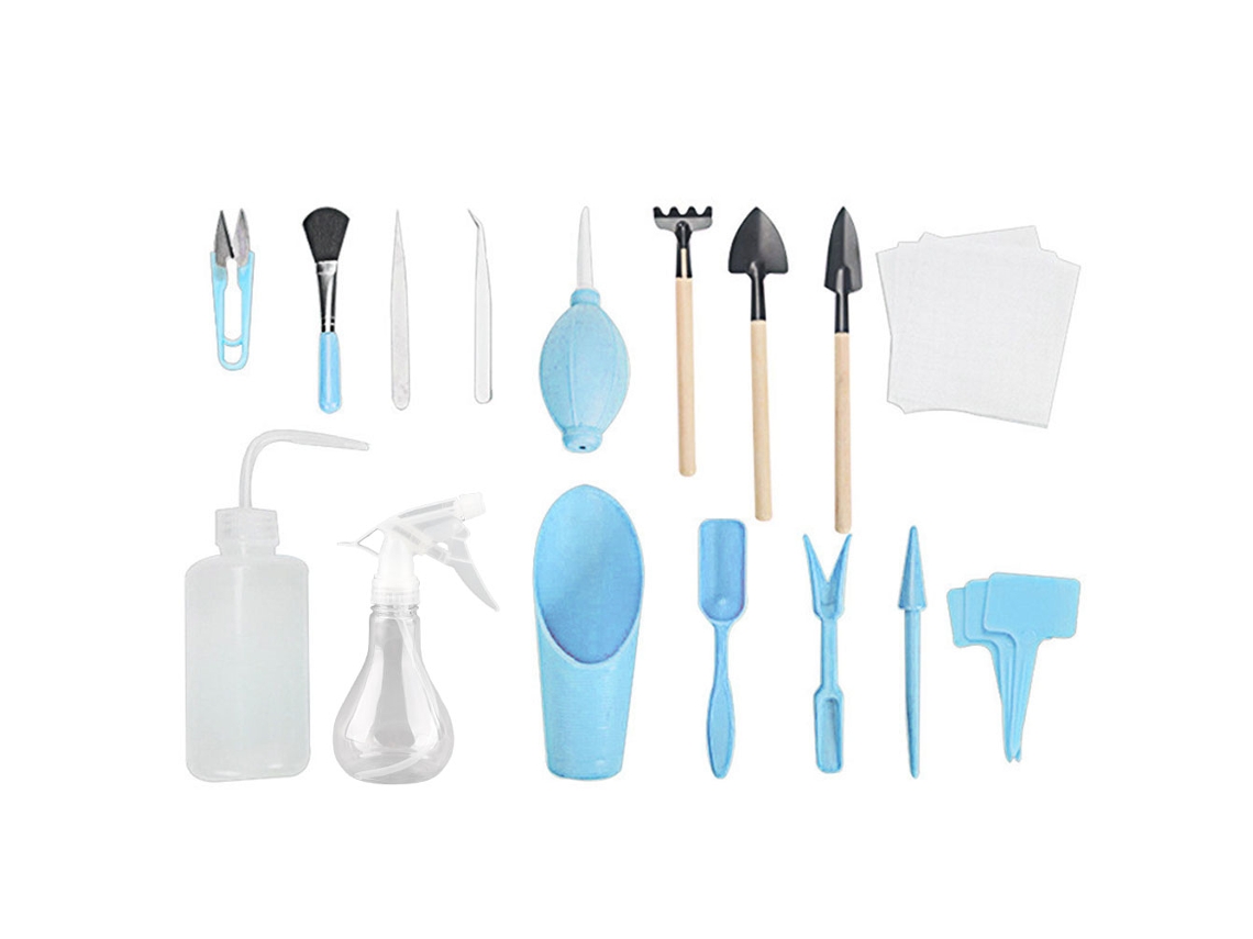 Kit de Ferramentas de Jardinagem 16 peças S/MARCA