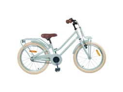 Vidaxl Bicicleta Infantil 18 Polegadas Para 5-7 Anos Verde Claro