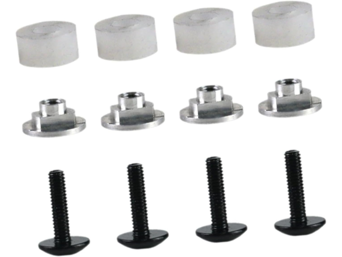Universals - Kit De Reparo De Viseira De Hóquei No Gelo Em Metal Reforçado Para Instalação Rápida E Durabilidade, Kit