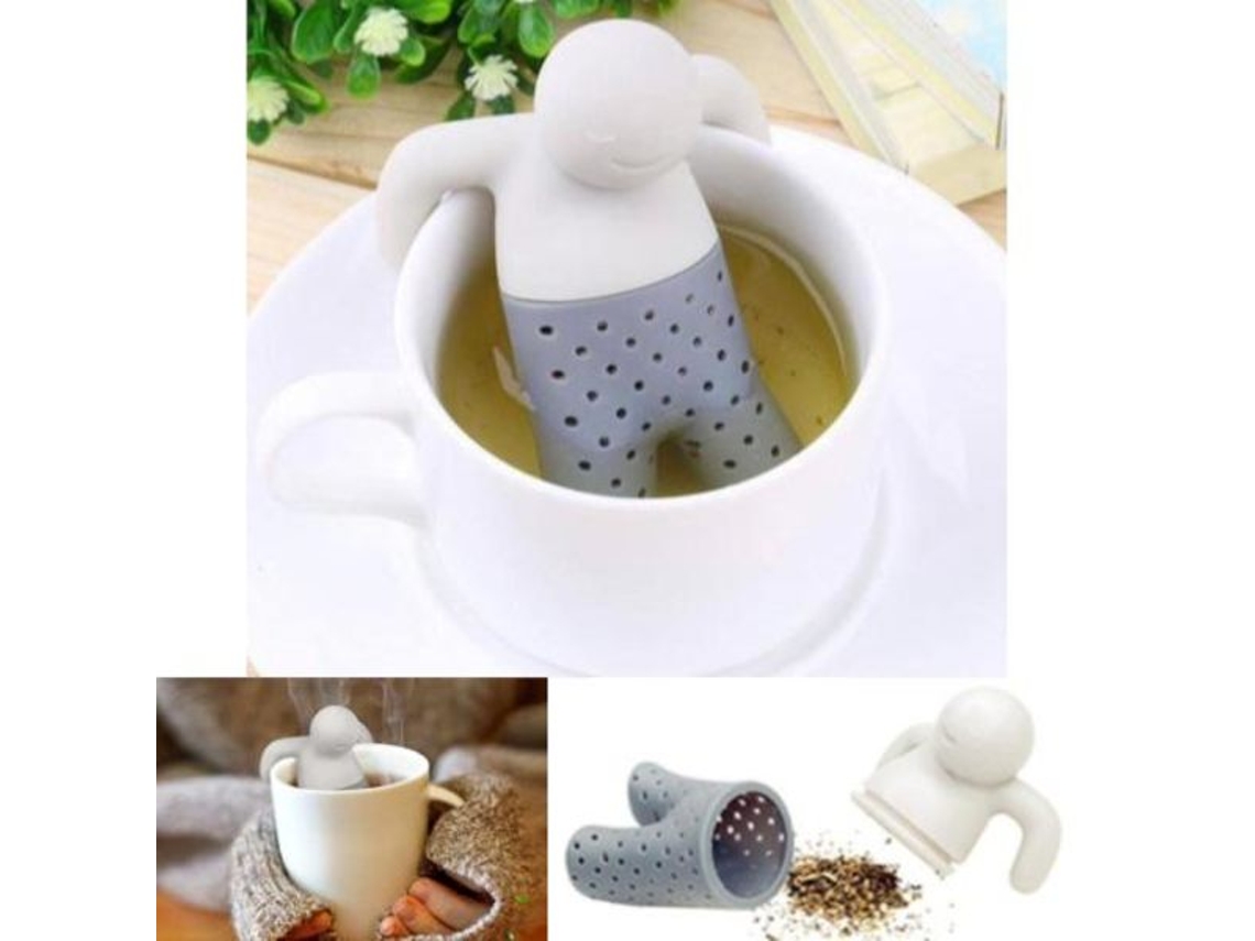 Infusor/bule De Chá Silicone Aquaforge