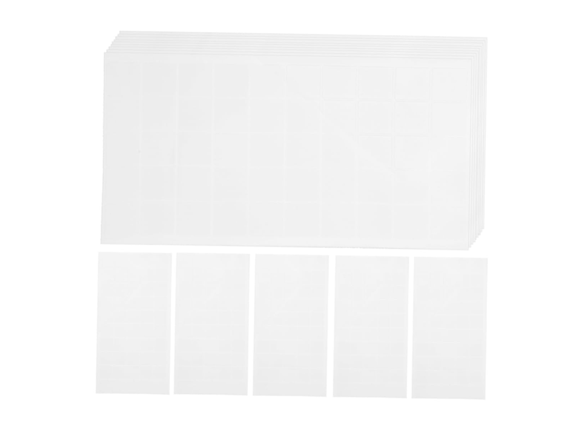 Eringogo Conjunto De Almofadas Adesivas Transparentes Dupla Face
