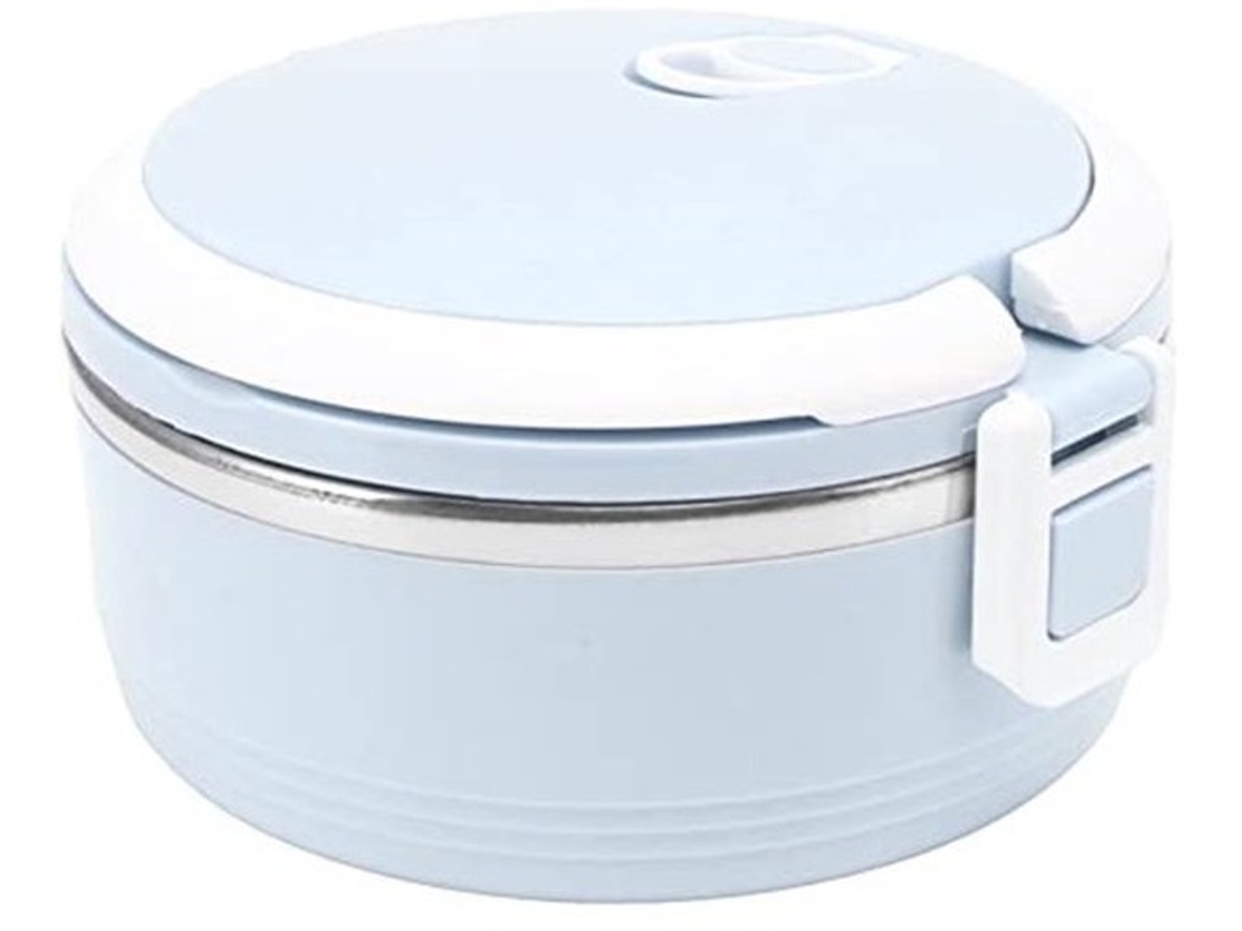 Lancheira Térmica - Aço Inoxidável - Convidor De Comida - Fechadura De Segurança - Adequado Para Trabalho E Escola - Leve 217 G