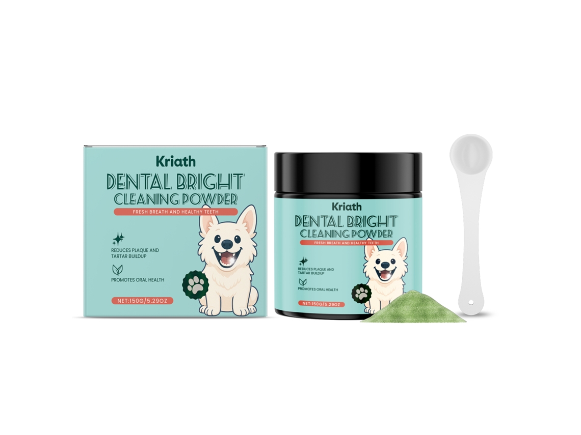 Pó de Higiene Oral para Cães Proteção da Saúde Bucal LAXISCREED