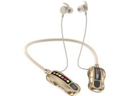 Fones De Ouvido M101s Com Faixa Para Pescoço, 20 Horas Duração Da