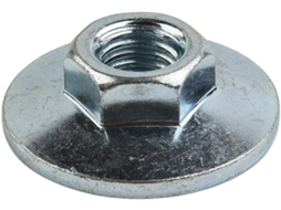 Porca Flangeada De Travamento Troca Rápida, Prática E Conveniente, Para Discos De Esmerilhadeira Angular