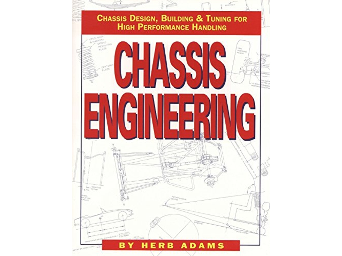 Livro Chassis Engineering Hp1055 de Herb Adams (Inglês)