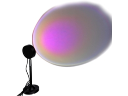 Projetor De Luz Noturna Led Rgb Ebtools Sunset Lamp, 16 Cores, 4
